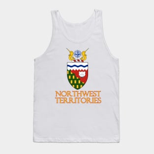 Northwest Territories, Canada - Coat of Arms Design Tank Top